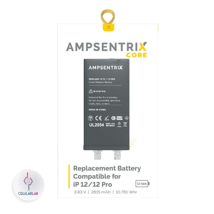 Batería iPhone 12 Pro AmpSentrix Core - foto 2