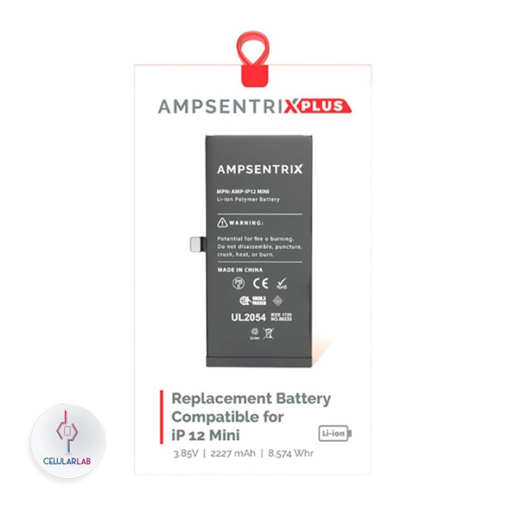 Batería iPhone 12 mini AmpSentrix Plus