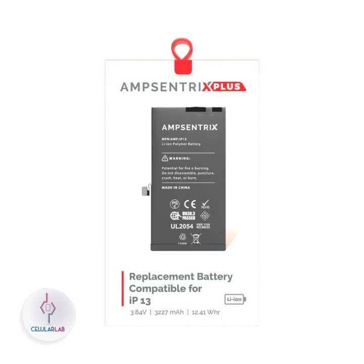 Batería iPhone 13 AmpSentrix Plus