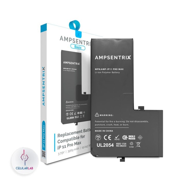 Batería iPhone 11 Pro Max AmpSentrix Basic