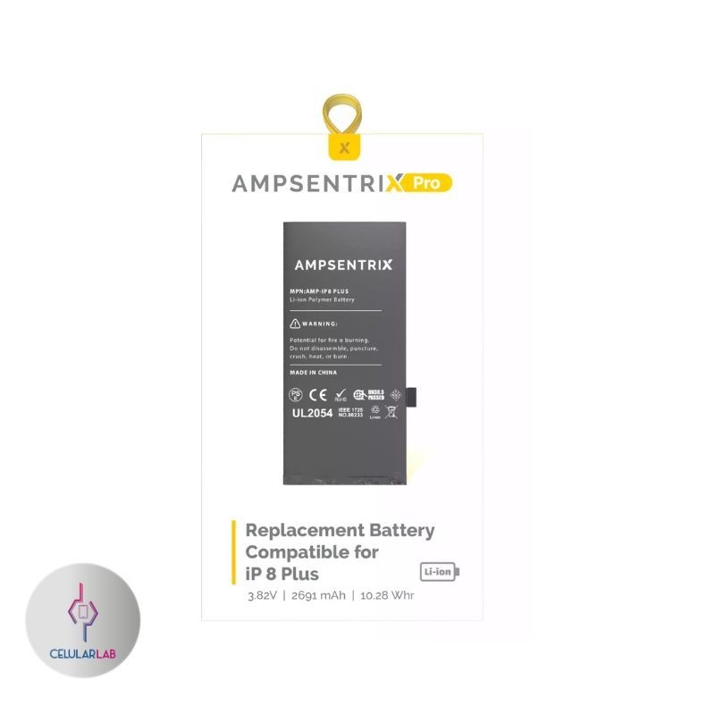 Bateria iPhone 8 Plus AmpSentrix Pro