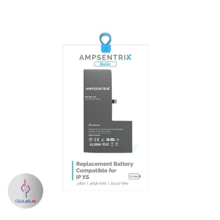 Batería iPhone XS AmpSentrix Basic