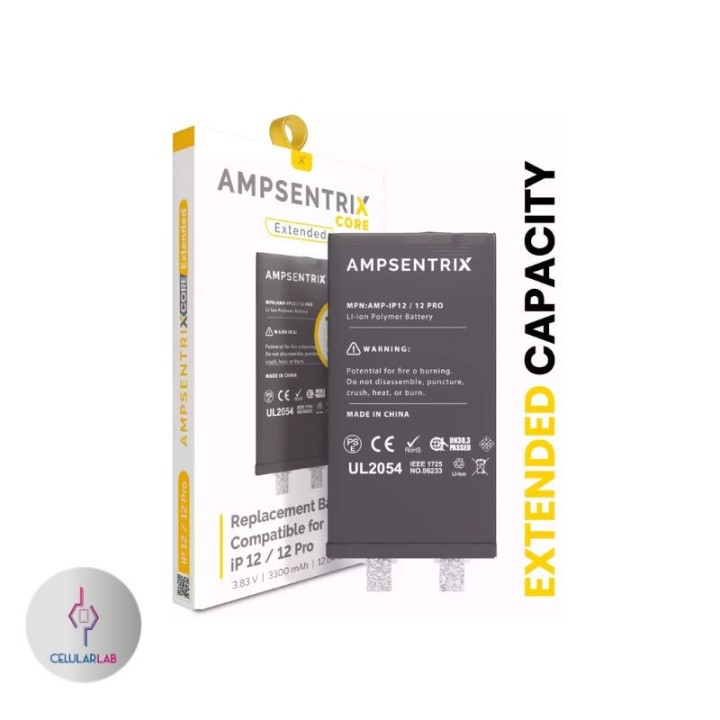 Batería iPhone 12 Pro AmpSentrix Core
