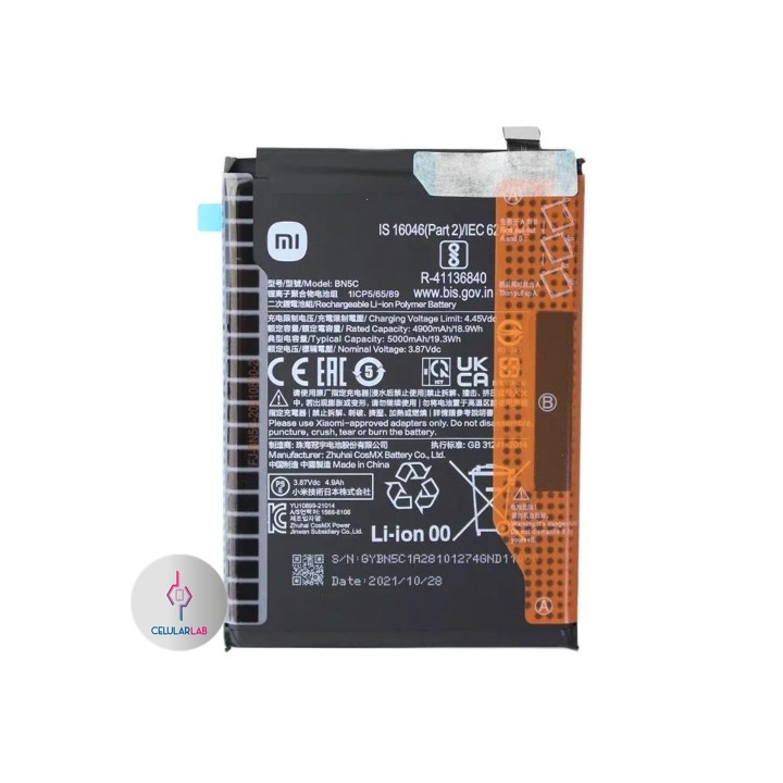 Batería Poco M4 Pro 5G Usado | Celular Lab