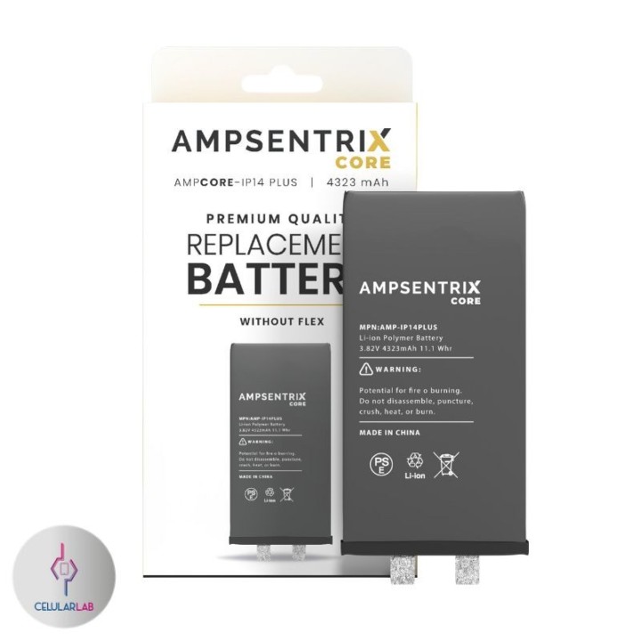Batería iPhone 14 Plus AmpSentrix Core