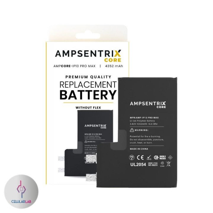 Batería iPhone 13 pro Max AmpSentrix Core