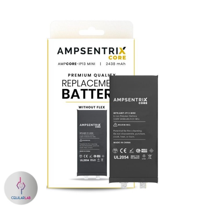 Batería iPhone 13 Mini AmpSentrix Core