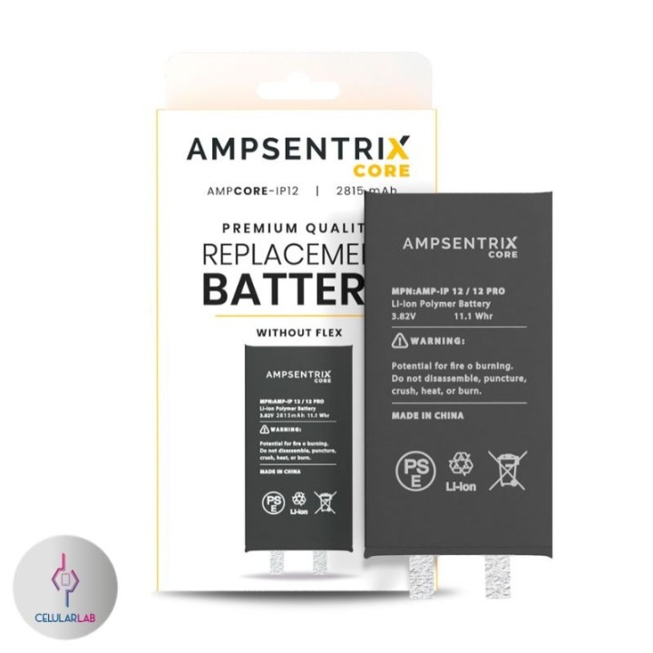 Batería iPhone 12 Pro AmpSentrix Core