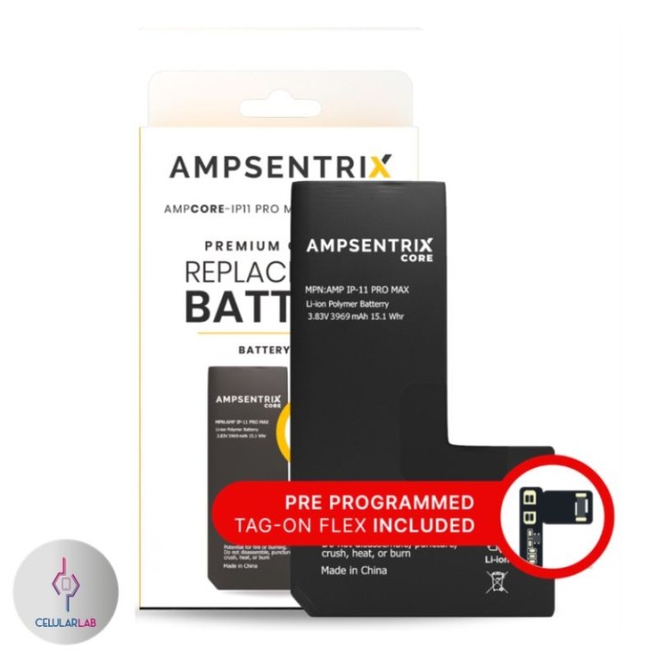 Batería iPhone 11 Pro Max AmpSentrix Core