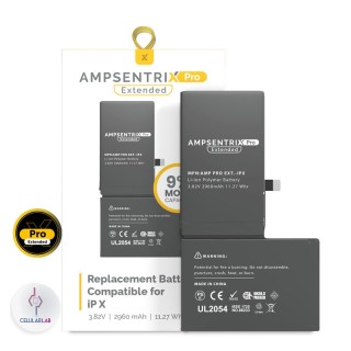Batería iPhone X AmpSentrix Pro