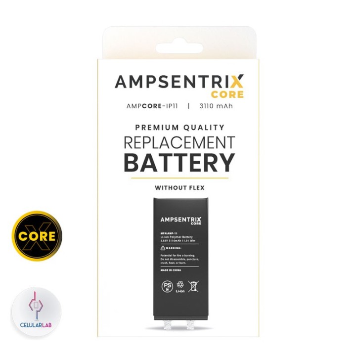 Batería iPhone 11 AmpSentrix Core - foto 2
